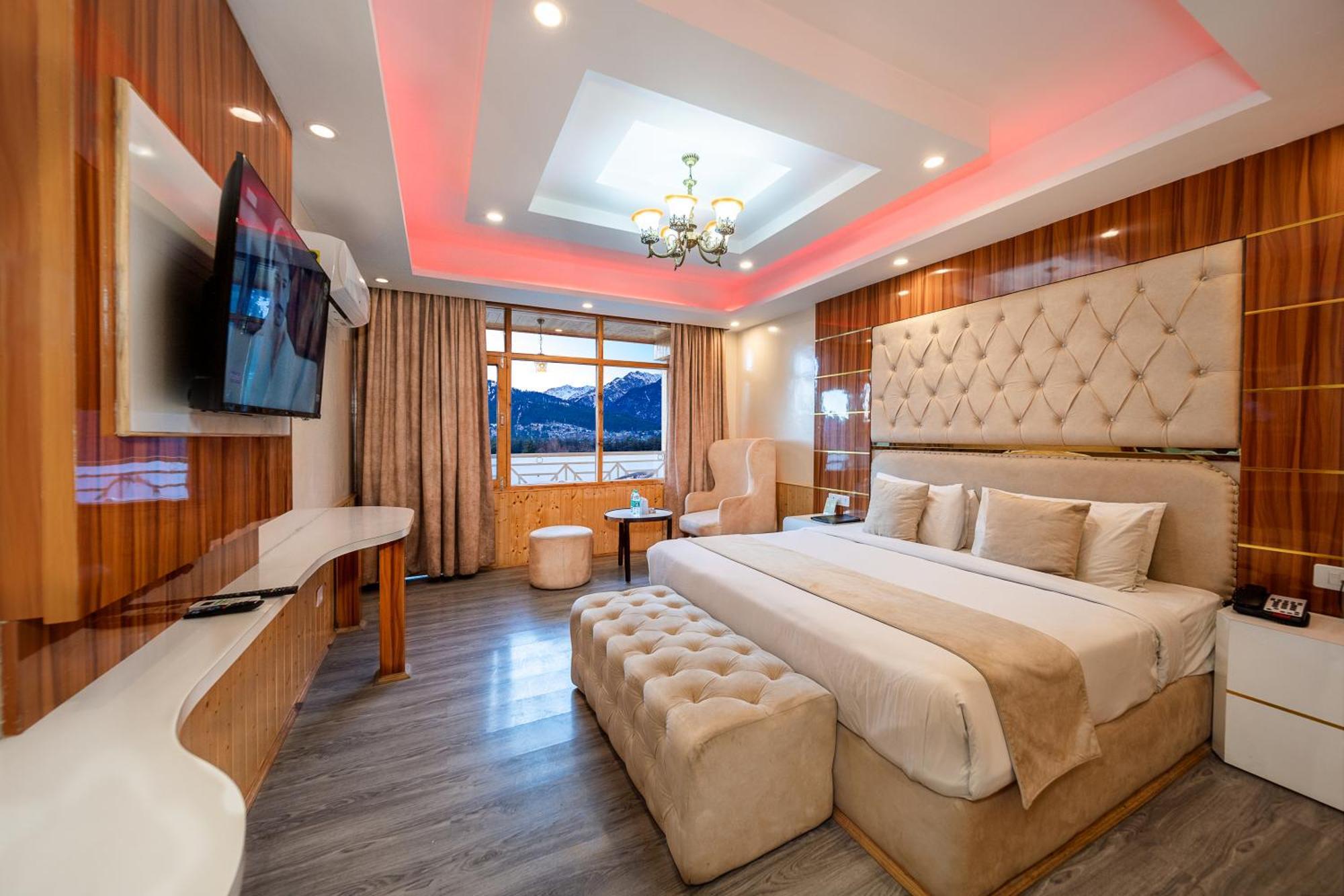 Hill River Resort - Central Heated & Air Cooled - Near Mall Road , Best Property Of Manali 2024- 2025 المظهر الخارجي الصورة