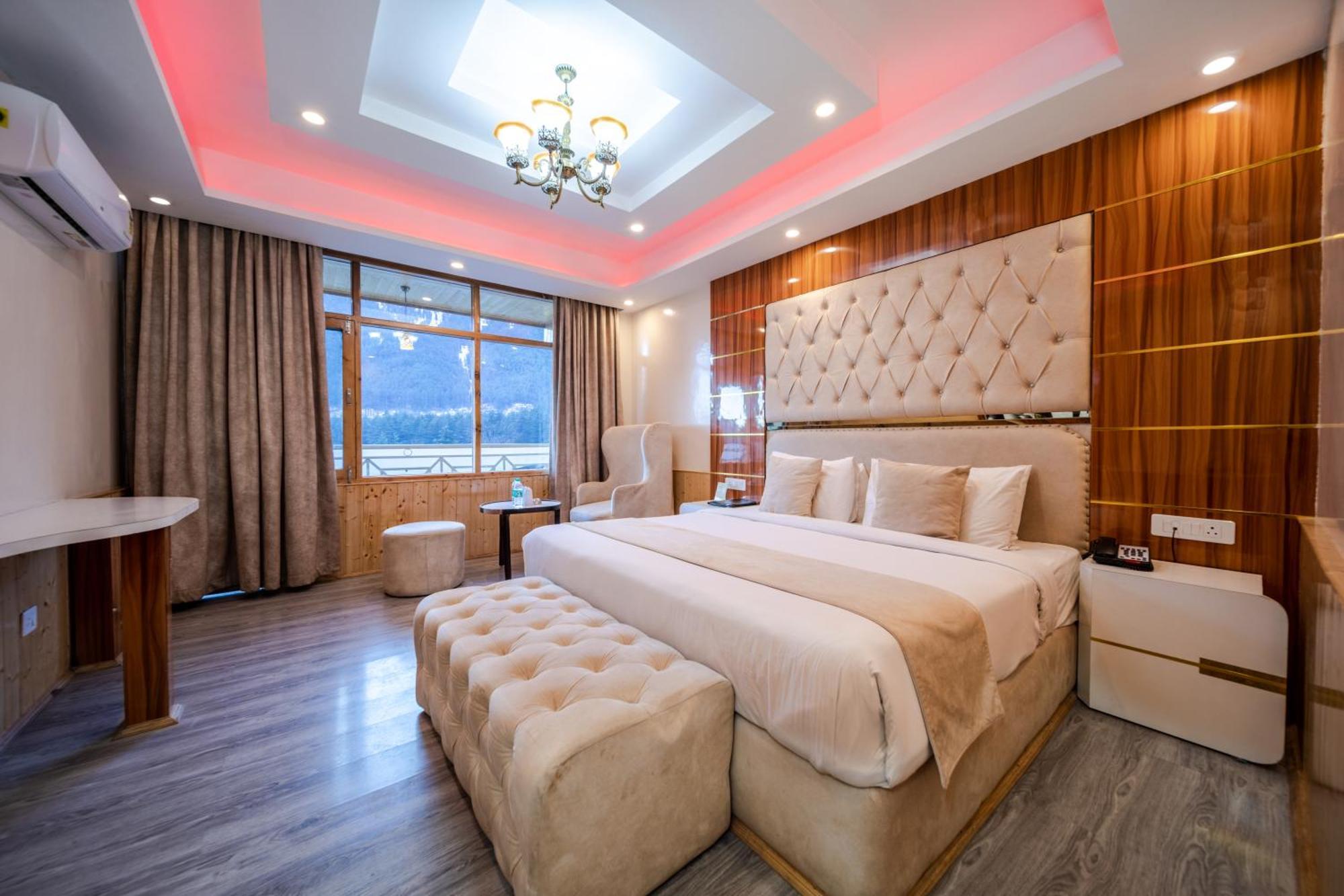 Hill River Resort - Central Heated & Air Cooled - Near Mall Road , Best Property Of Manali 2024- 2025 المظهر الخارجي الصورة