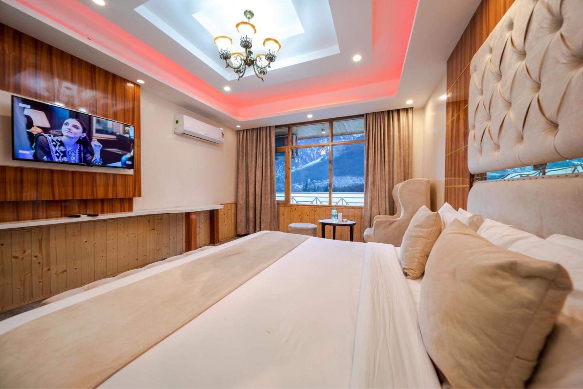 Hill River Resort - Central Heated & Air Cooled - Near Mall Road , Best Property Of Manali 2024- 2025 المظهر الخارجي الصورة