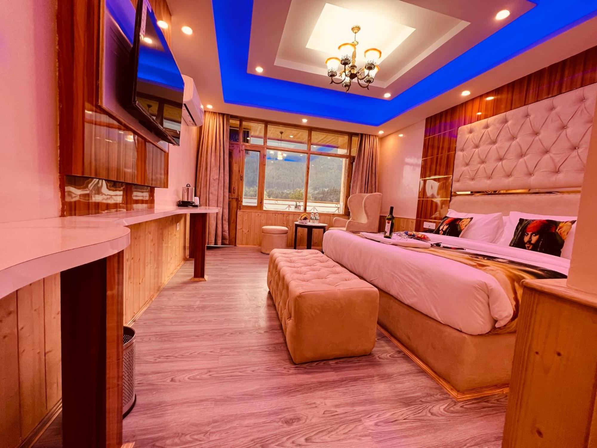 Hill River Resort - Central Heated & Air Cooled - Near Mall Road , Best Property Of Manali 2024- 2025 المظهر الخارجي الصورة