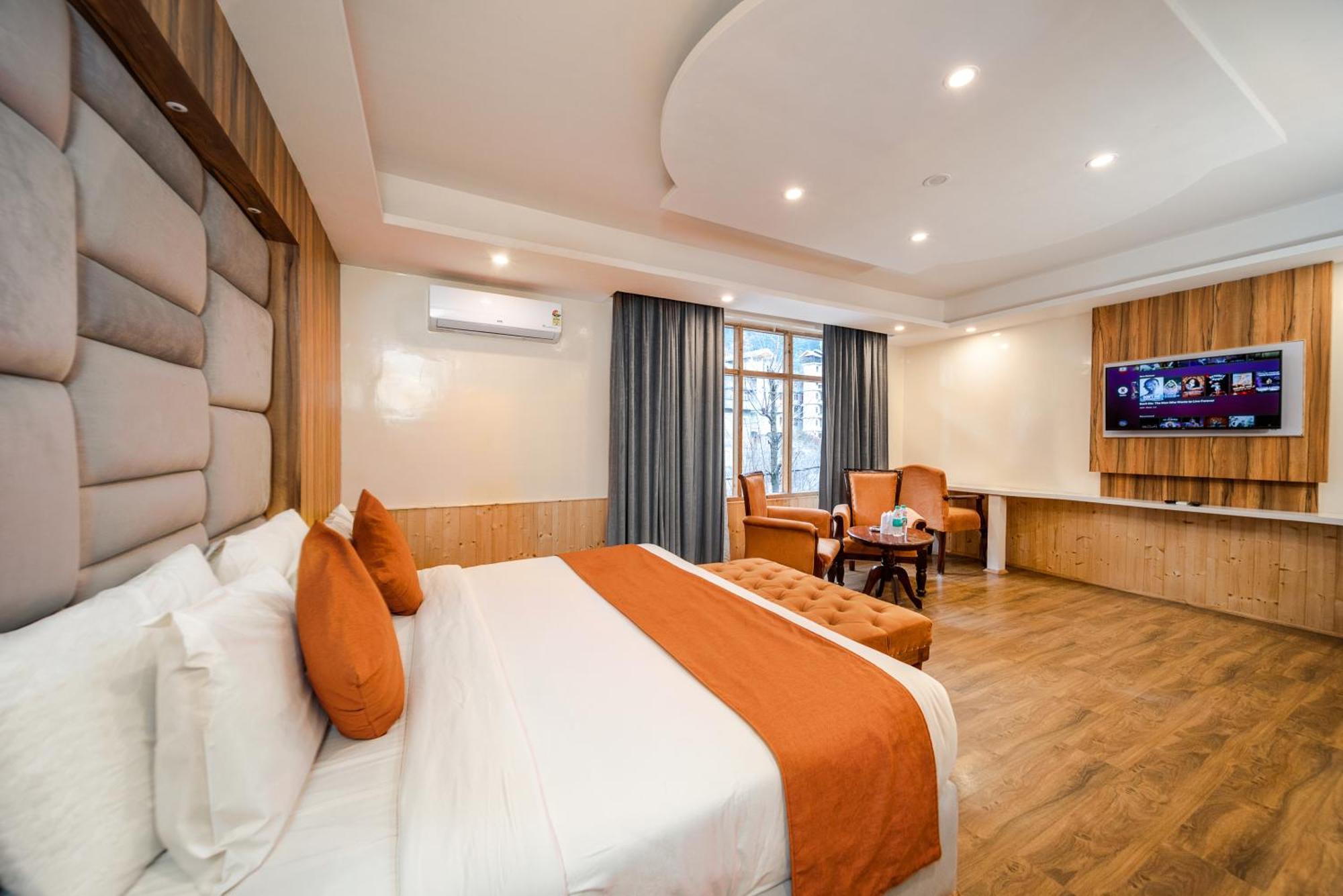 Hill River Resort - Central Heated & Air Cooled - Near Mall Road , Best Property Of Manali 2024- 2025 المظهر الخارجي الصورة
