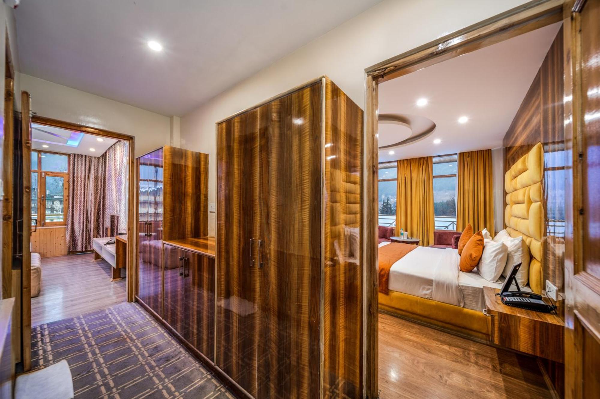Hill River Resort - Central Heated & Air Cooled - Near Mall Road , Best Property Of Manali 2024- 2025 المظهر الخارجي الصورة