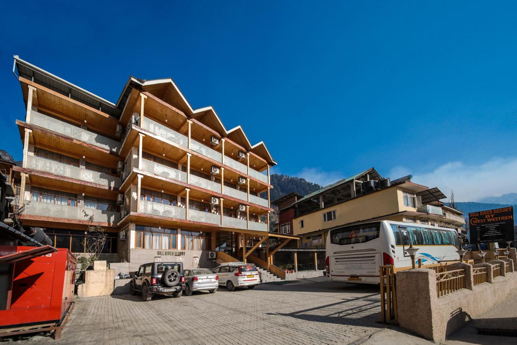Hill River Resort - Central Heated & Air Cooled - Near Mall Road , Best Property Of Manali 2024- 2025 المظهر الخارجي الصورة