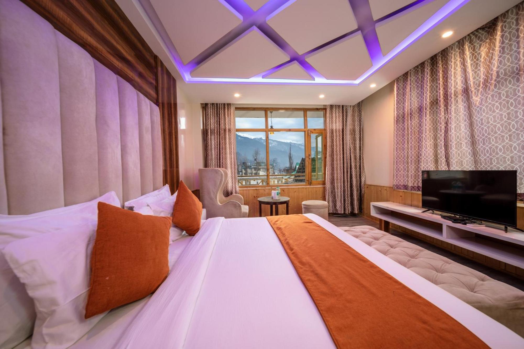 Hill River Resort - Central Heated & Air Cooled - Near Mall Road , Best Property Of Manali 2024- 2025 المظهر الخارجي الصورة